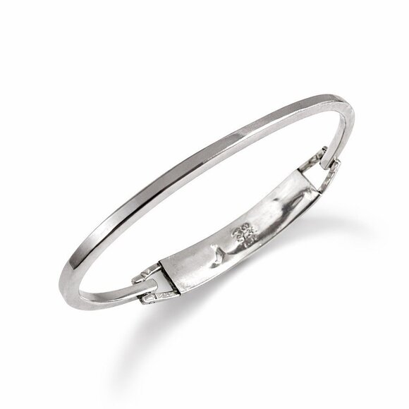 Vintage Taxco Mexico 925 Sterling Silver Abalone Bangle - Picture 7 of 13